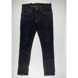NUDIE Jeans Women High Kai Slim Skinny Jeans Size W28 L30